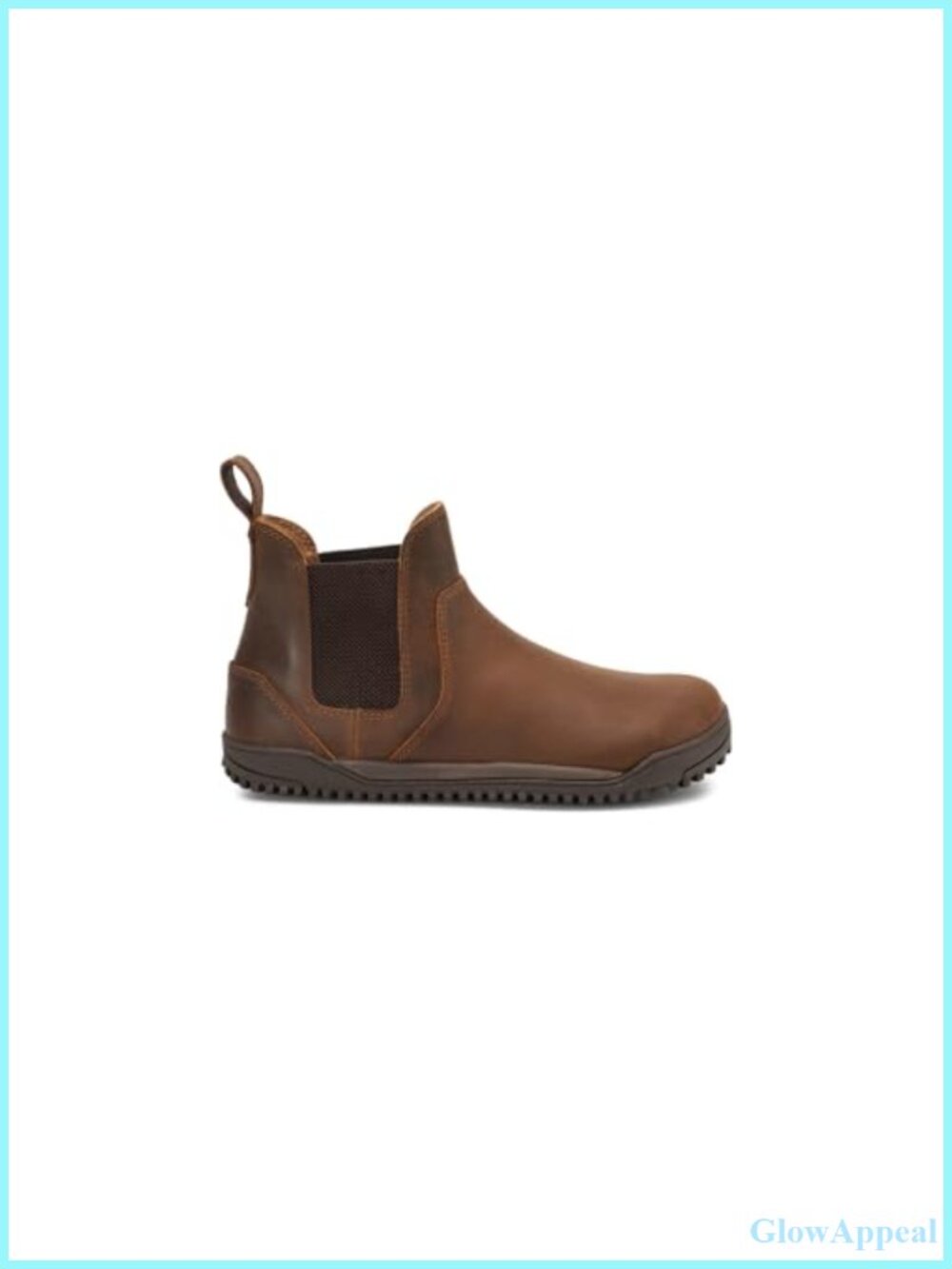 Xero Shoes Ridgeway Chelsea Leather Ankle Boots Wide Toe Box Zero Drop